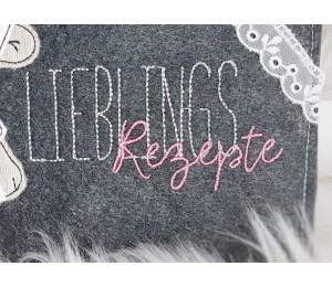 Stickdatei - Lieblings Rezepte